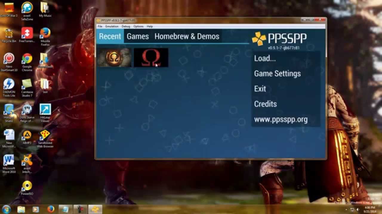 psp emulator games mac